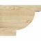 Ekena Millwork Alpine Rough Sawn Rafter Tail, Douglas Fir, 6"W x 12"H x 16"L RFT06X12X16ALP00RDF - alternate 2